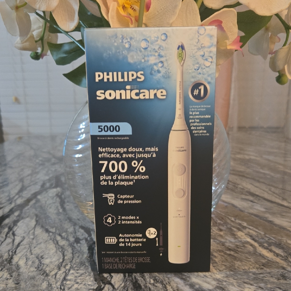 Philips Sonicare 5000 Electric Toothbrush White